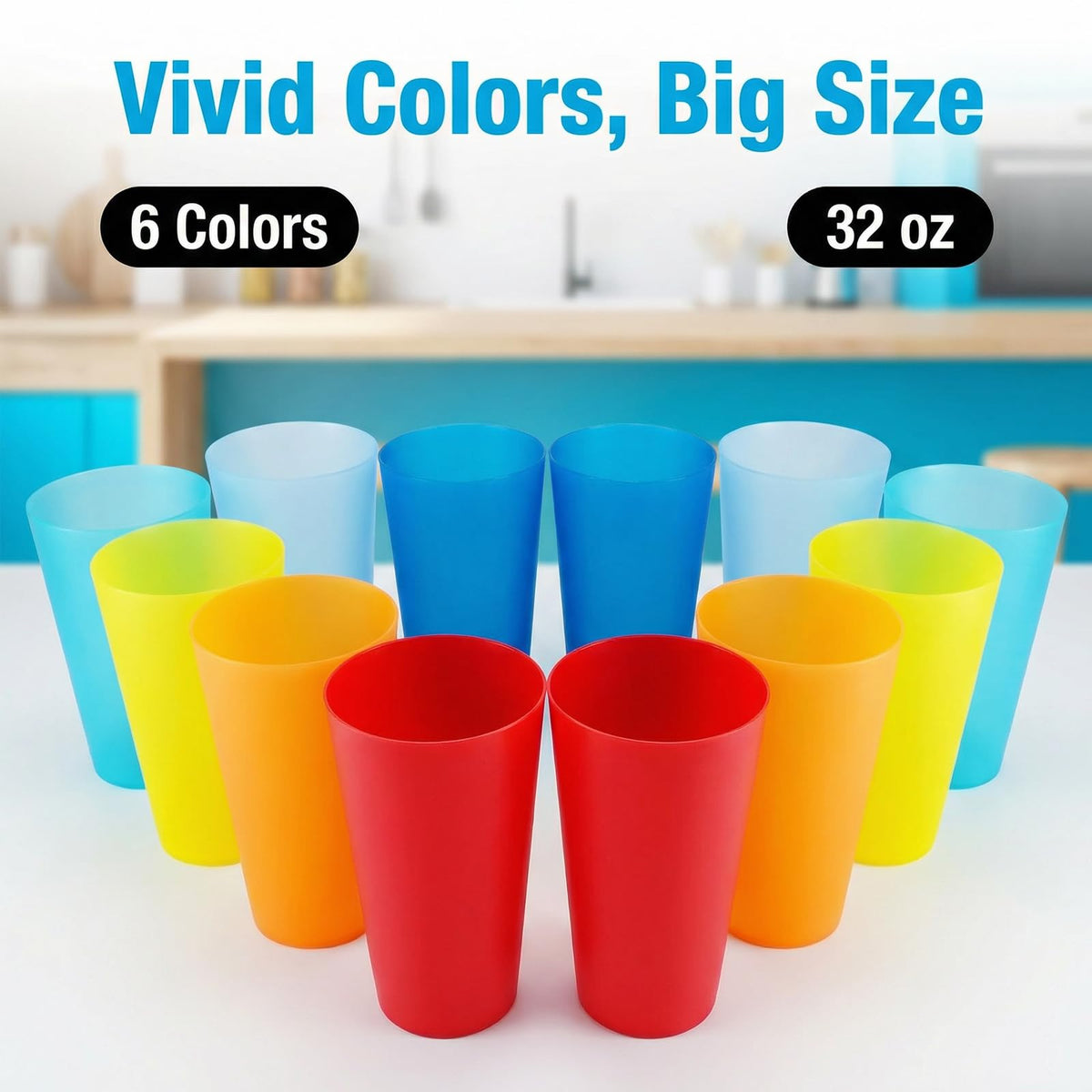 AOYITE unbreakable plastic cups demonstrating durability for outdoor gatherings