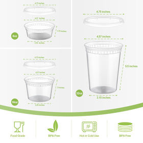 AOZITA 16oz container with secure seal prevents leaks during travel.