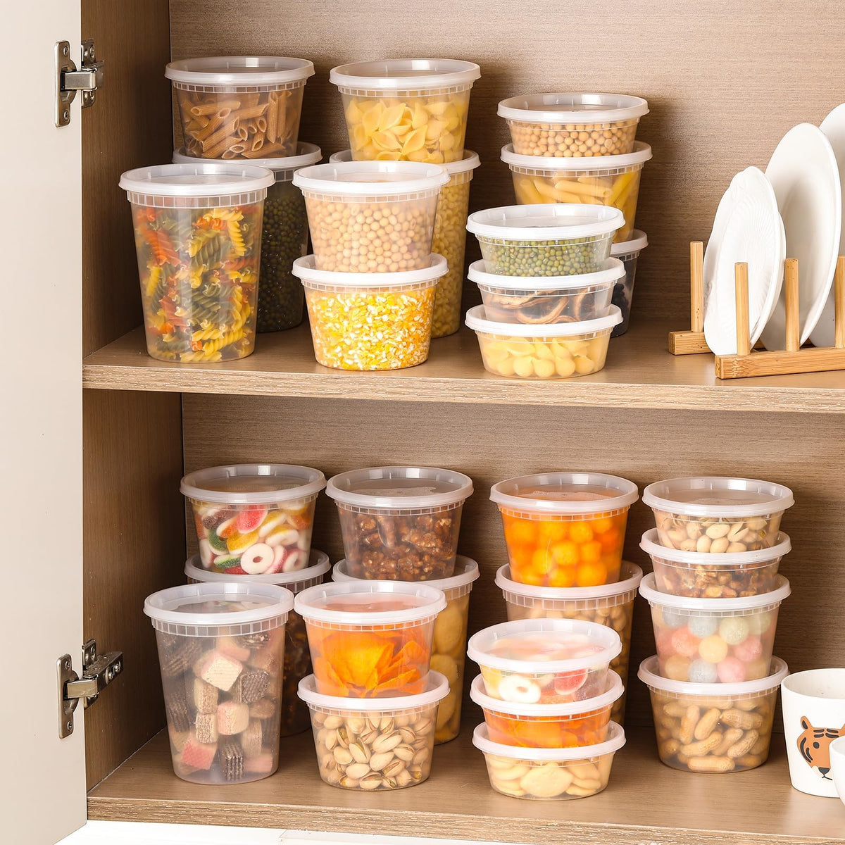 AOZITA leakproof design prevents spills during transportation of soups or sauces.