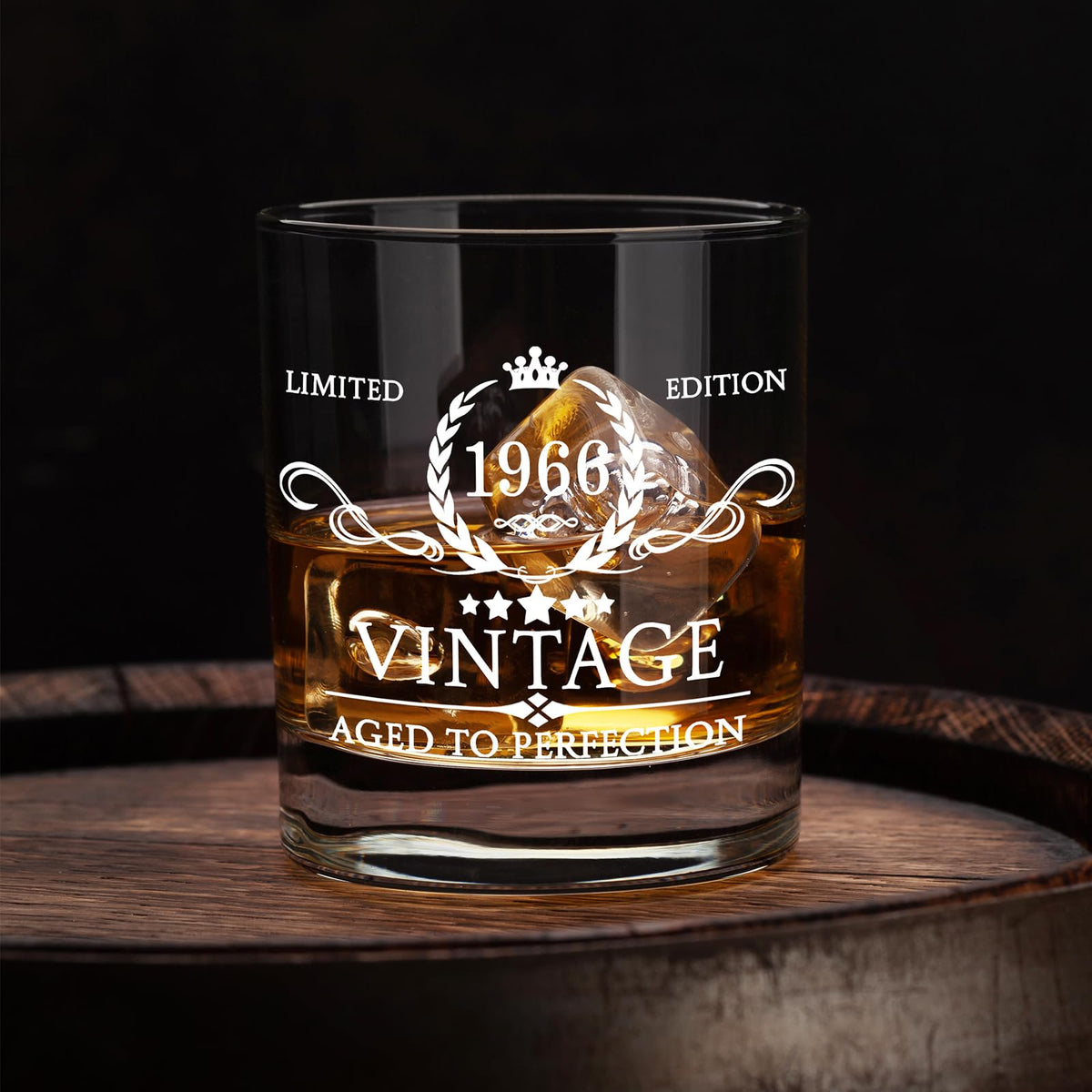 AOZITA 60th glass feels substantial in hand for celebrations.