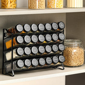 AOZITA airtight outer lid protects spices from moisture
