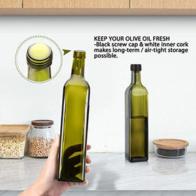AOZITA cap with sealed inner cork for airtight storage