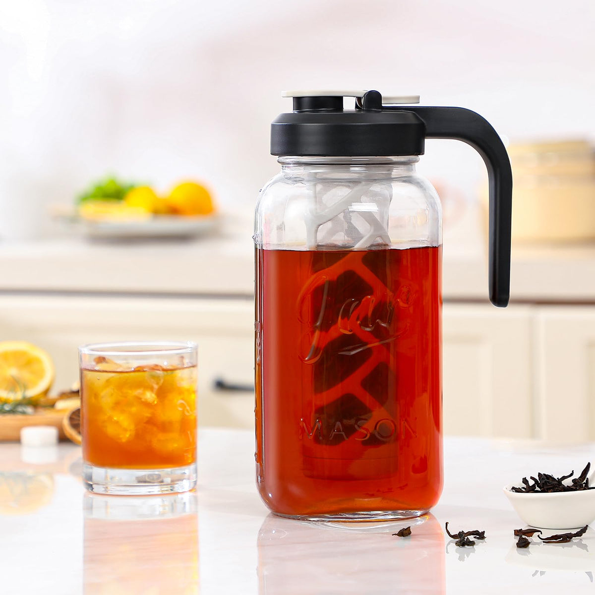 AOZITA cold brew-ready pitcher suitable for morning coffee