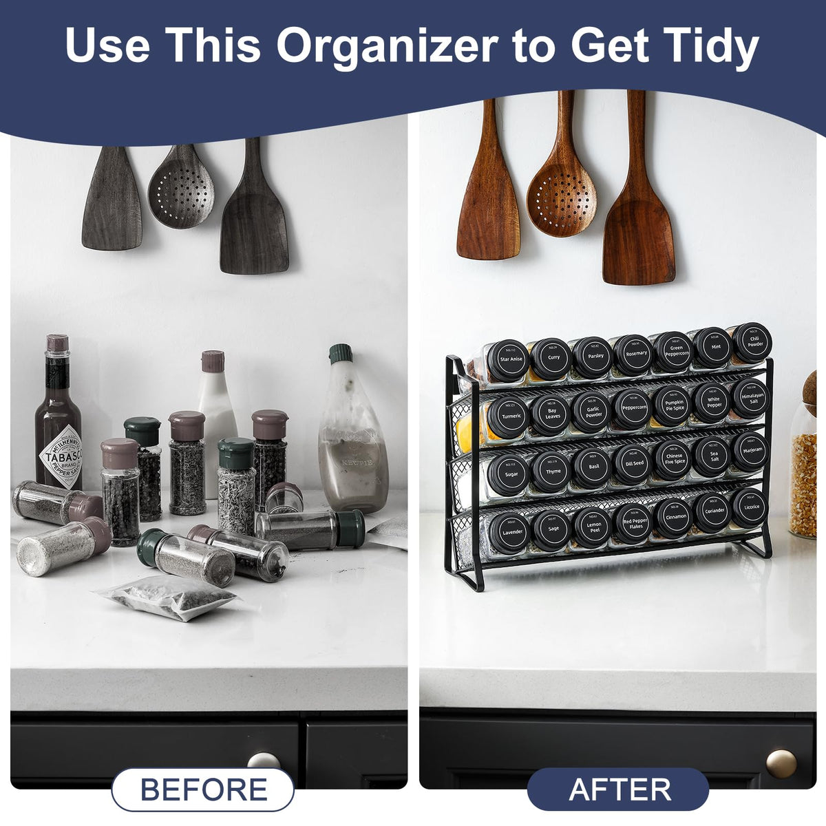 AOZITA dual-purpose lids preserve aroma and enable dispensing