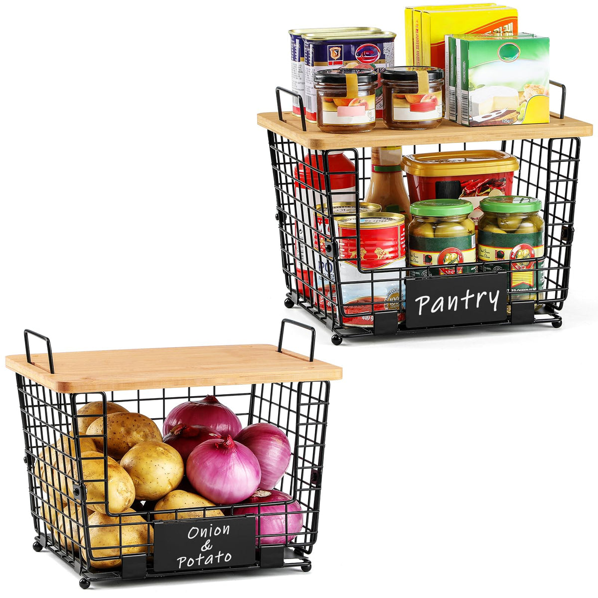 AOZITA under-sink storage solution keeps essentials organized.