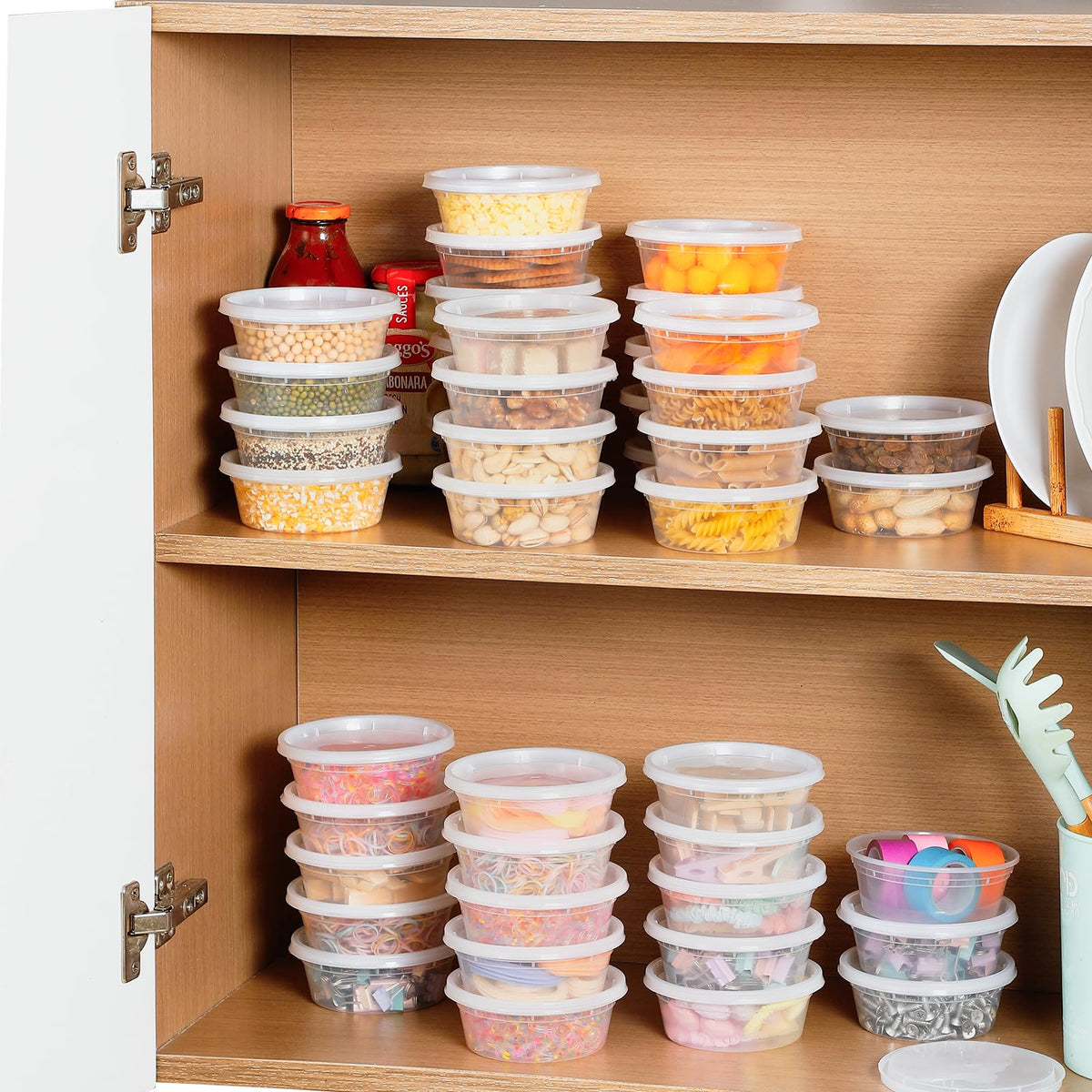 AOZITA 100-count set supports meals from salads to sauces
