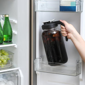 AOZITA leakproof lid helps prevent spills during storage and pouring.