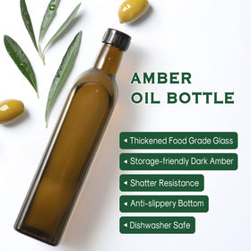 AOZITA stainless steel pourer with flap top for easy and clean pouring.