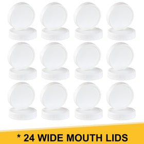 AOZITA lid on a 64 oz jar supports long-term pantry organization
