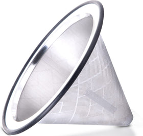 Apace Living coffee dripper with a wide base for stable pour-over brewing.