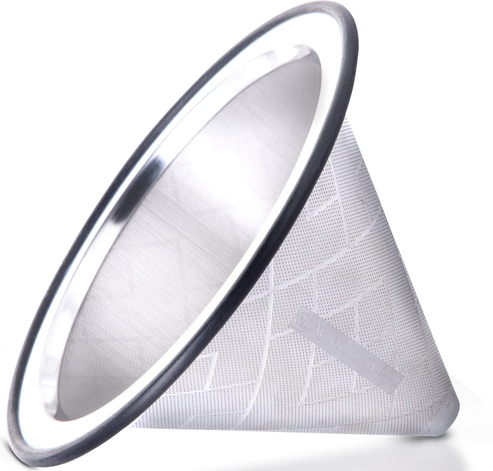Apace Living coffee dripper with a wide base for stable pour-over brewing.