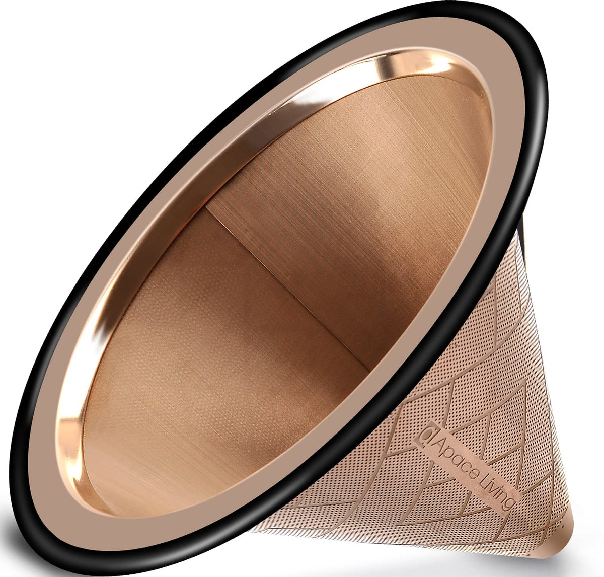 Apace Living coffee filter compatible with Chemex and Hario for clean pours