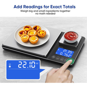 ApeWeghr scale large pan with up to 33 lb capacity