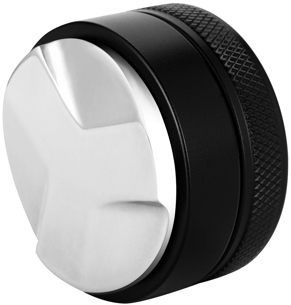 Apexstone 53mm Coffee Distributor base stabilizes grounds for consistent tamping