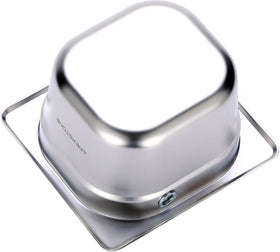 Apexstone knock box with rubber cushioning protecting the espresso machine during knock