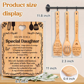 Apjielop Daughter birthday gift packaging highlights a ready-to-gift kitchen set.
