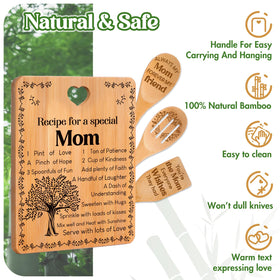 Apjielop bamboo material emphasizes natural sustainability and a lightweight kitchen collection.