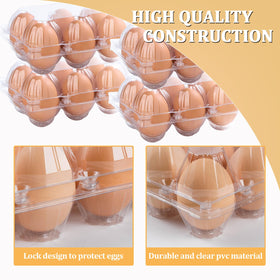APOCHON carton dimensions 5.7 by 3.9 by 2.76 inches for six medium eggs