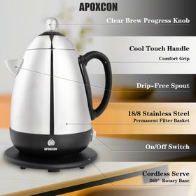 APOXCON permanent filter basket ensures reliable, reusable filtration