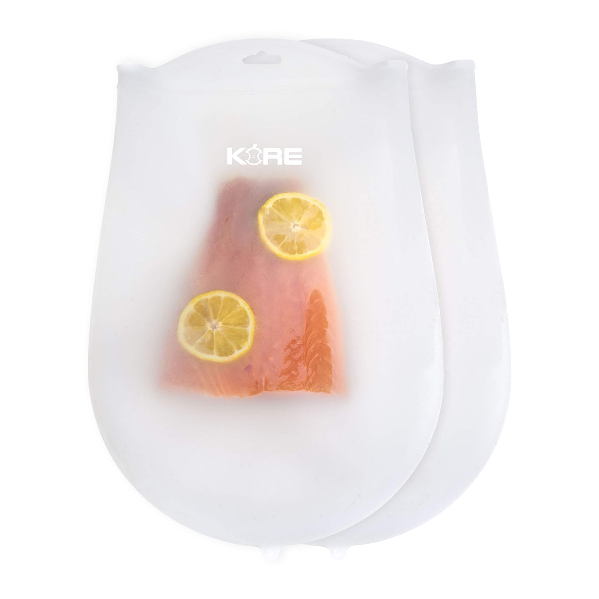 AppleKoreLiving sous vide bags extra-large 16x11 for large roasts and water displacement.