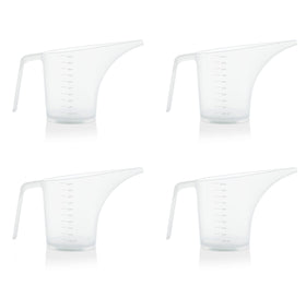 AppleTofu funnel pitcher with long spout for precise pouring in soap making.
