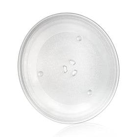 APPLIANCEMATES 11.25-inch microwave turntable plate close-up for GE and Samsung.