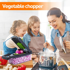 APSARAS includes 15 parts for versatile slicing, dicing, shredding.