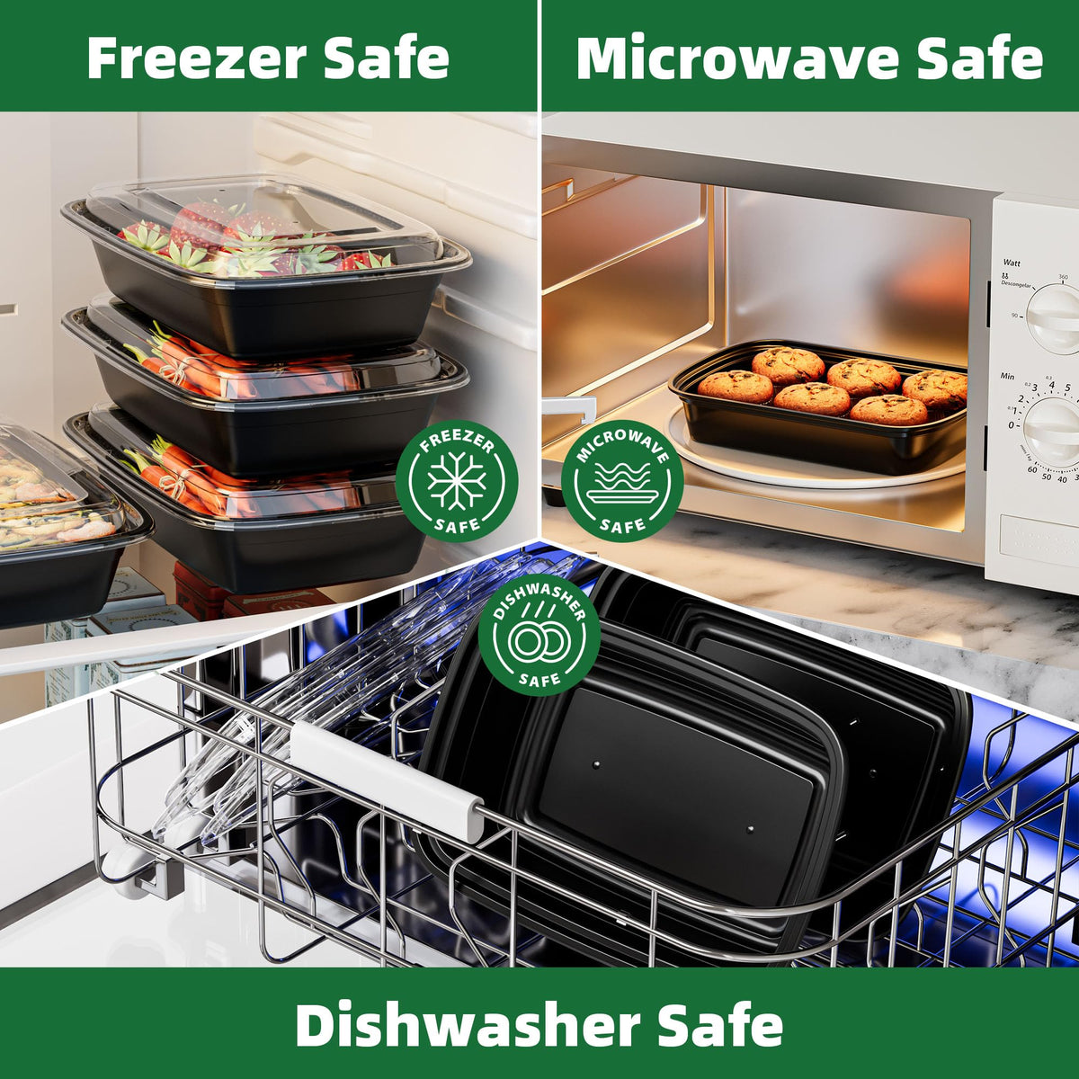 APSIC BPA-free label on high-quality food storage box.