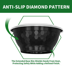 APSIC leak-proof lids seal freshness and prevent odors in the fridge.