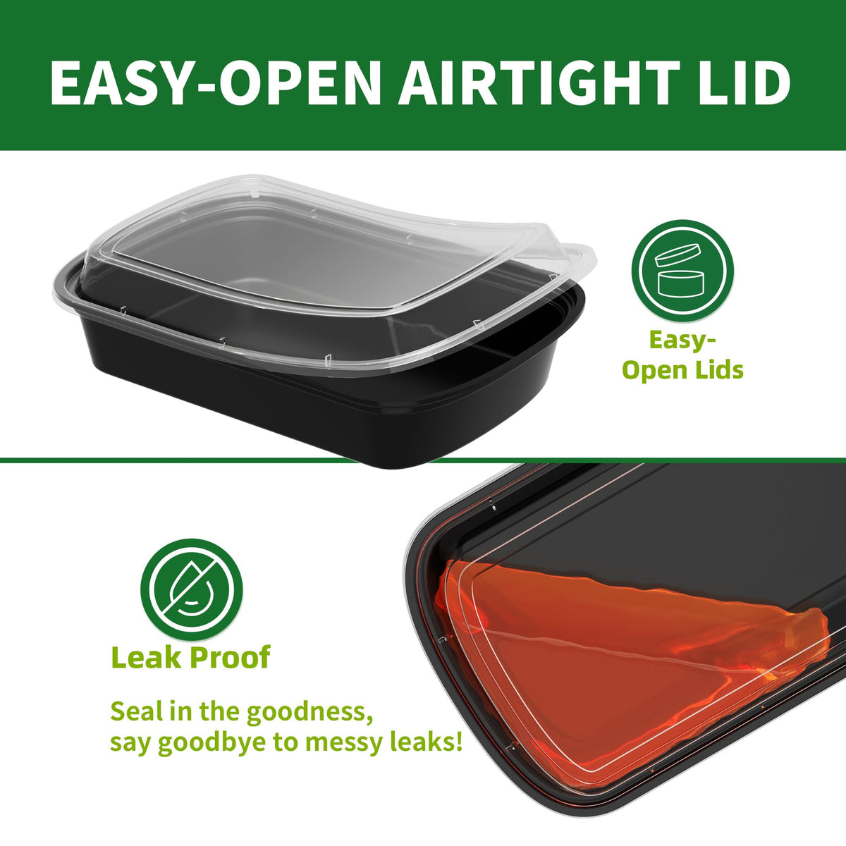 APSIC freezer-safe design preserves flavor and texture in storage.