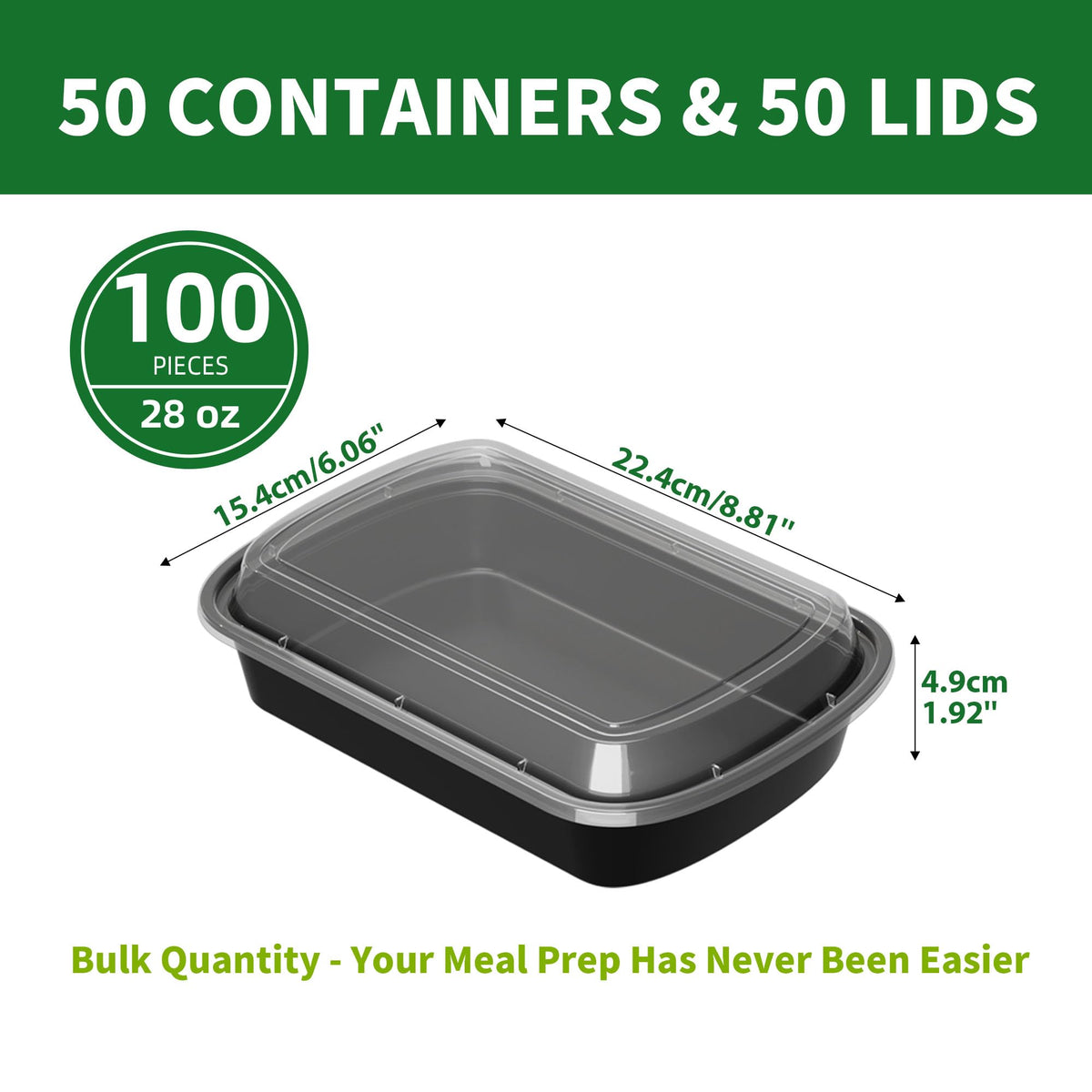 APSIC reusable lunch box stackable design for takeout meals