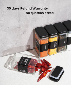 APT 1101 durable glass jar is dishwasher-safe for easy cleanup.
