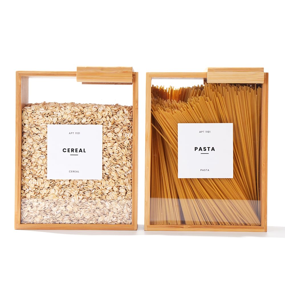 APT 1101 food dispenser 2L for compact pantry storage of cereals and snacks