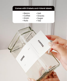 APT 1101 includes reusable labels for easy organization.