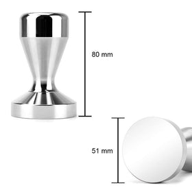 APTSADE 51mm tamper side profile showing ergonomic handle