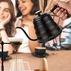 Apusu 800ml capacity ideal for about four cups of coffee or tea.