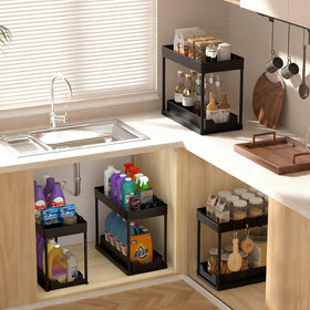 APWNRJA multi-purpose storage for kitchen and bathroom organization.