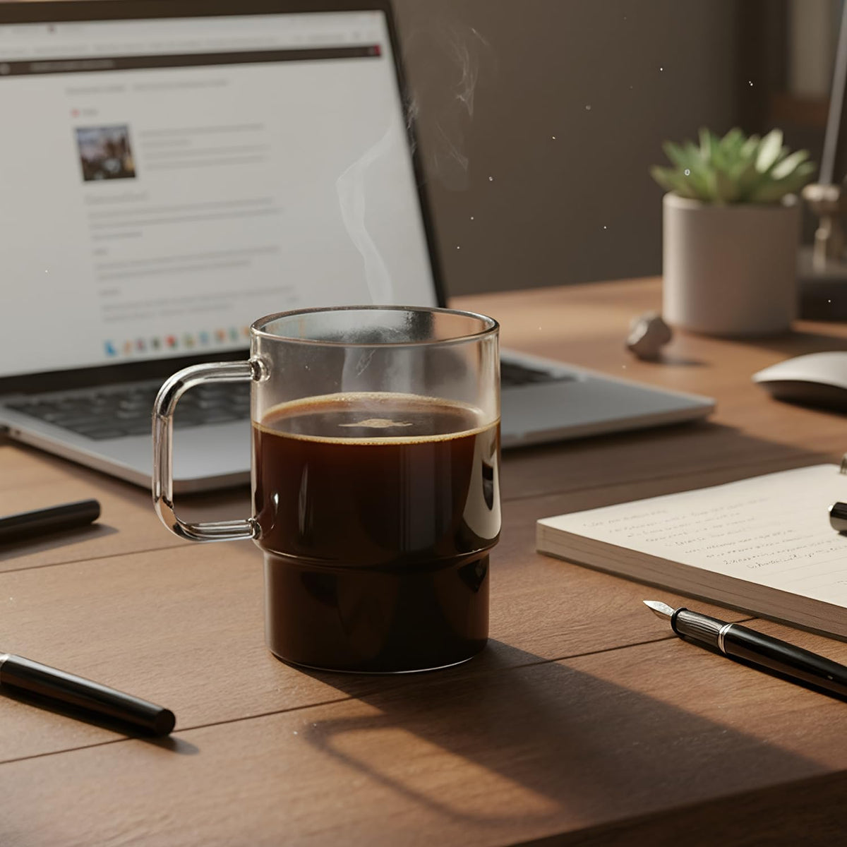 Aquach mug handle design closeup emphasizes comfortable grip for everyday use