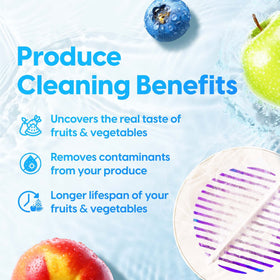 Five-minute AquaPure clean makes prep quicker.