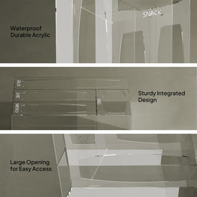 Aquiver multi-size bags compatibility keeps various brands neatly organized.