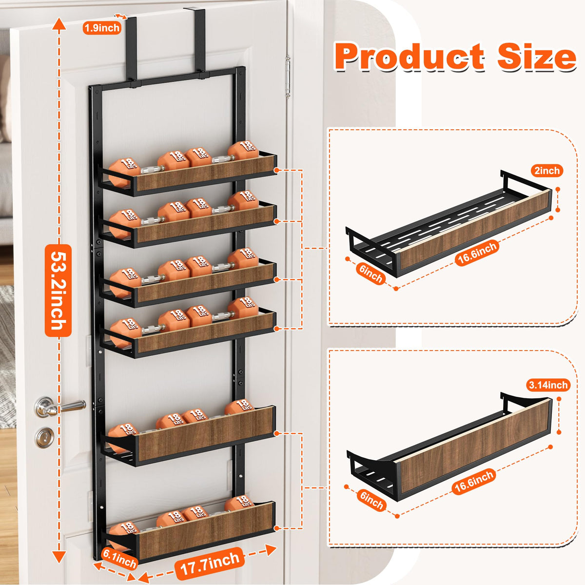 Aquzee adjustable baskets help fit spices and jars with customizable spacing