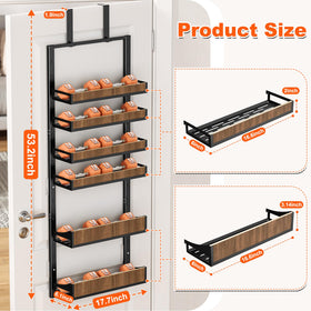 Aquzee adjustable baskets help fit spices and jars with customizable spacing