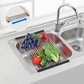 ARAINY dish drying in-sink setup speeds air drying