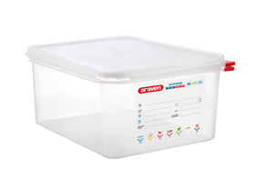 Araven 10.5 qt airtight container with lid for reliable, fast meal prep.