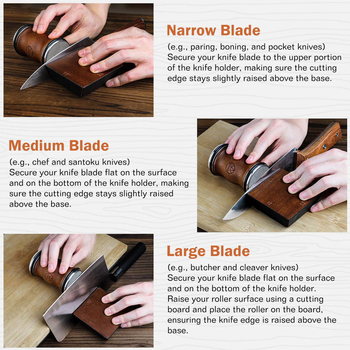 Arbenefe rolling knife sharpener with diamond surface for sharpening efficiency