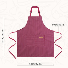 Adjustable waist belt on ARBINSON apron offers flexible sizing across tasks.