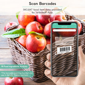 Arboleaf smart food scale precision weighing ensures consistent recipes