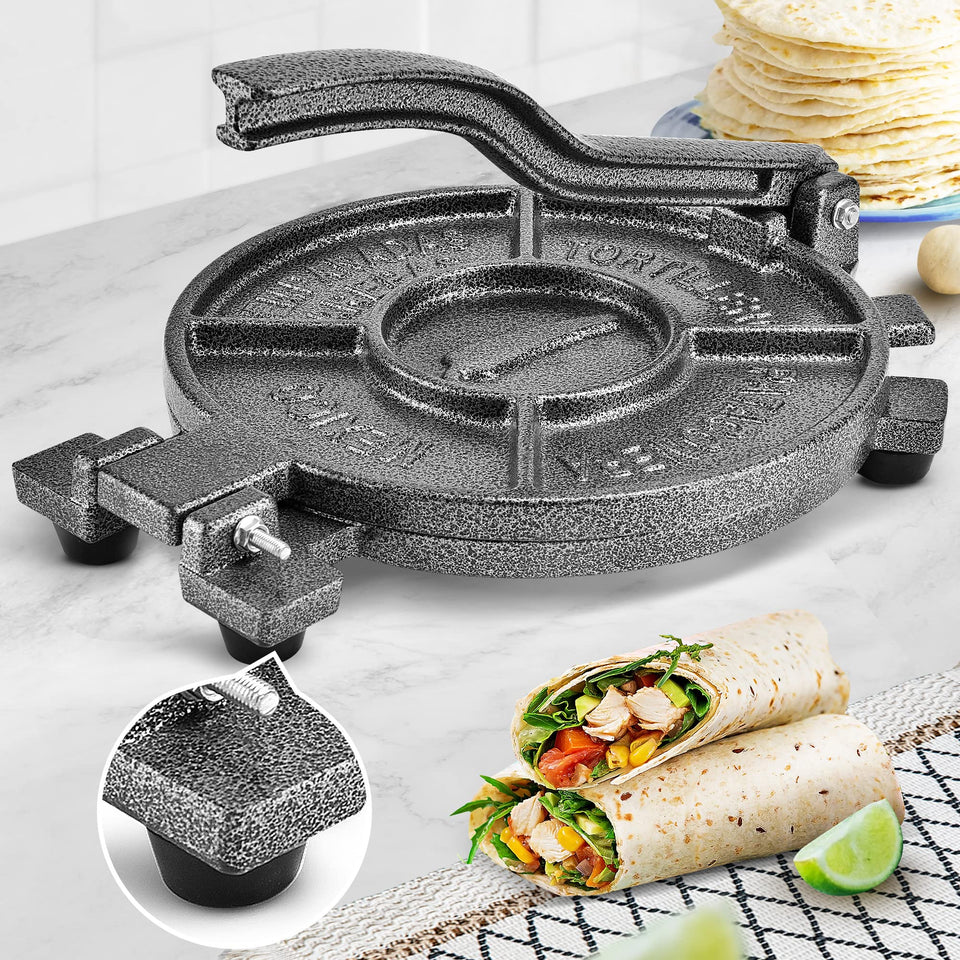 ARC Tortilla Press ten point four inch ready-to-use for even, consistent tortillas