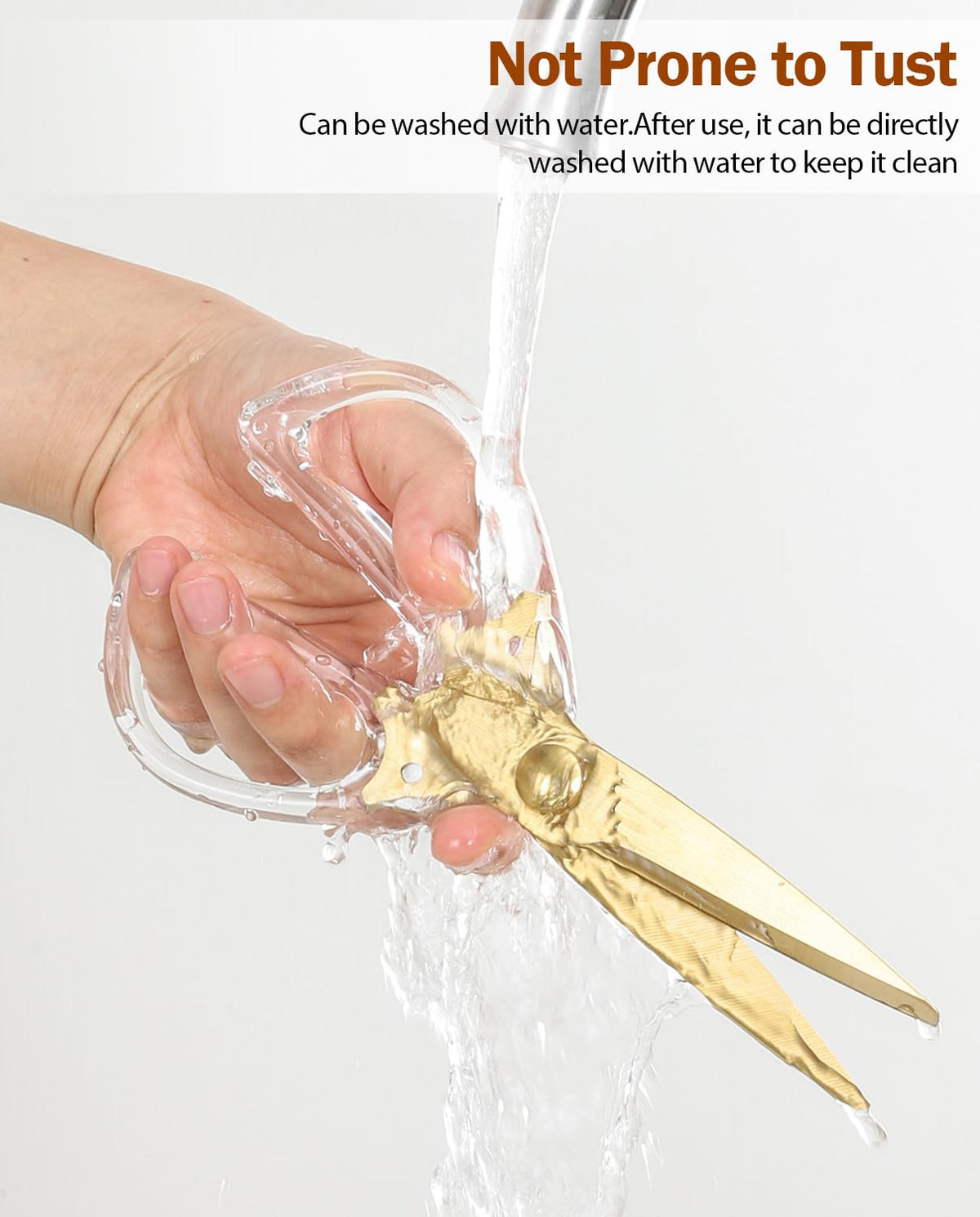 ARCHIKING acrylic crystal-texture handle for comfortable, ergonomic grip.