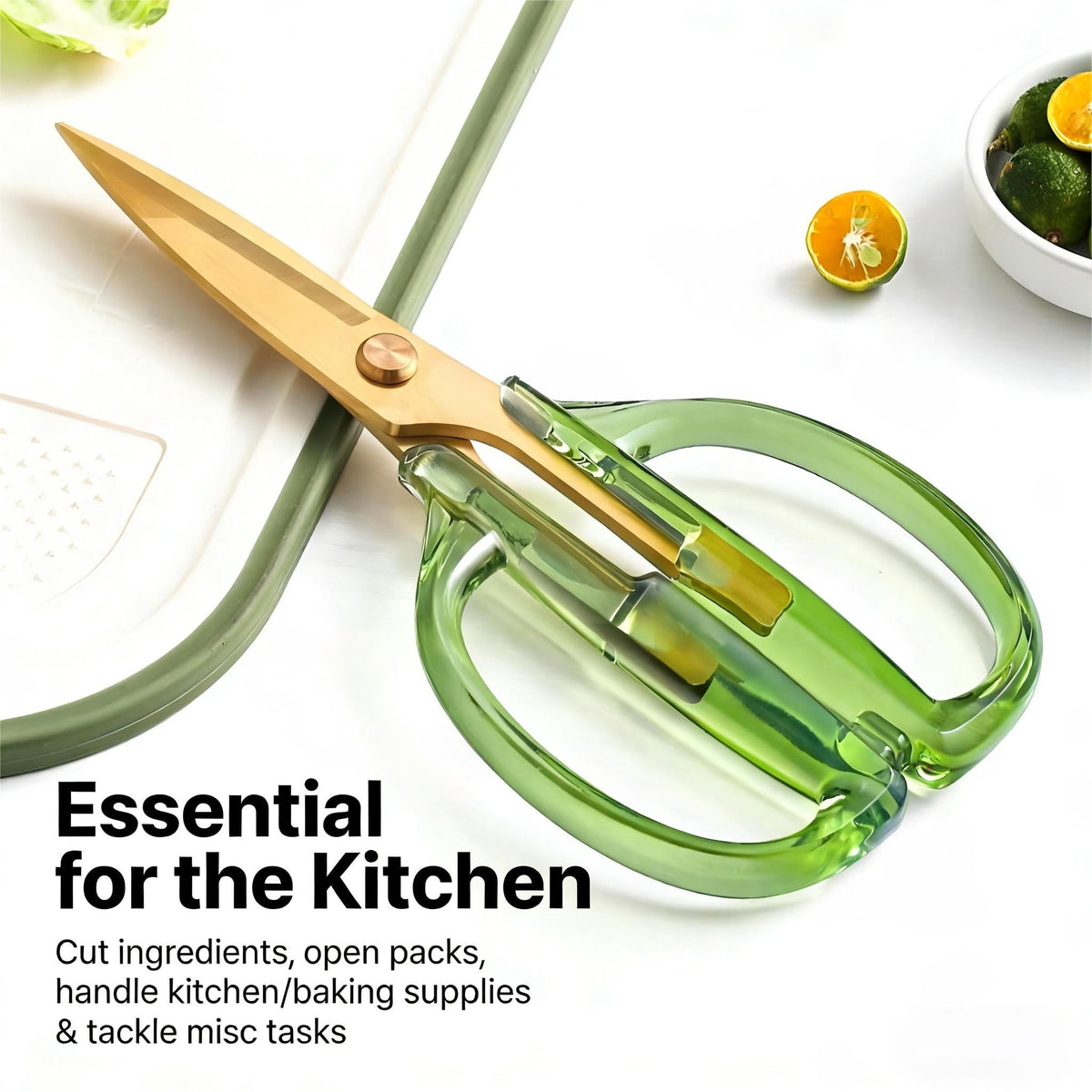 ARCHIKING stainless-steel blades highlight durability and long-lasting sharpness.